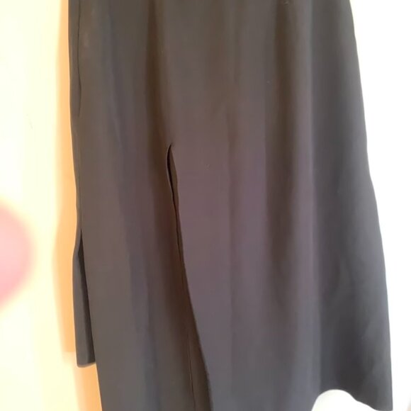 COS high-low black skirt - Size 8 - Picture 4 of 5